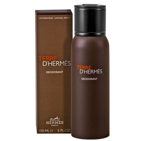 deodorant terre d hermes|terre d'hermes deodorant spray.